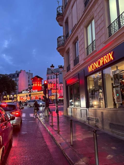Charmant Appartement Au Moulin Rouge Paris Bagian luar foto